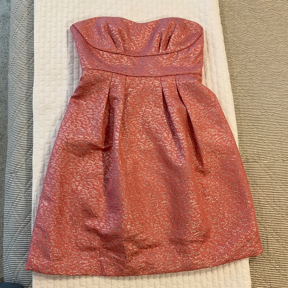 BCBG Strapless Party Dress